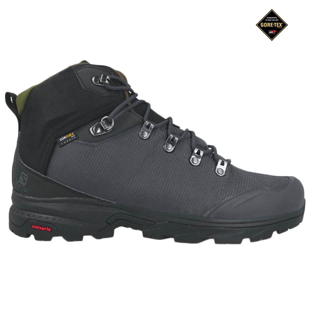 Salomon Singapore Mens Hiking Boots - OUTBACK 500 GORE-TEX Black | 53029-IHEJ